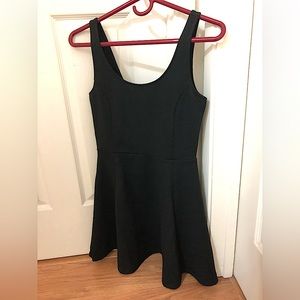 Divided H&M Black Skater Dress